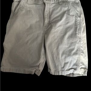 Carhartt Men's Light Khaki Flat Front Shorts